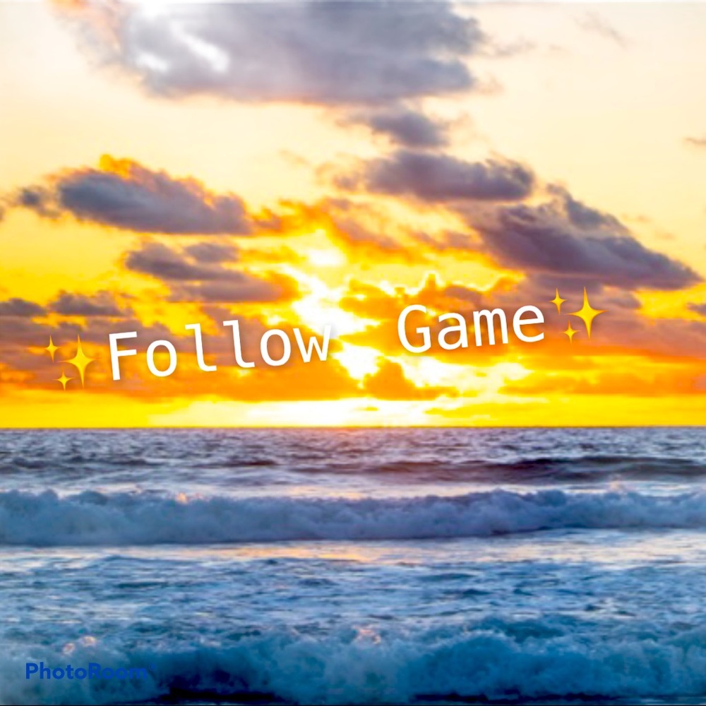 ⭕️⭕️⭕️Follow Game✨New PFFS to Follow